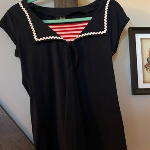 RockSteady Pinup Nautical Sailor top